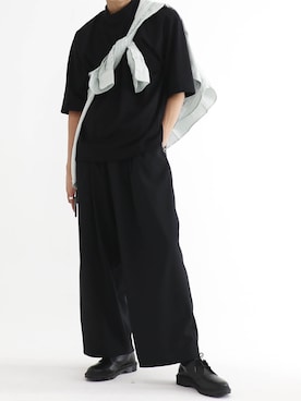 「LIDNM（リドム）のMULTI CHAIN BRACELET（ブレスレット）」を使った、やそさん（メンズ・181cm）の夏コーディネート