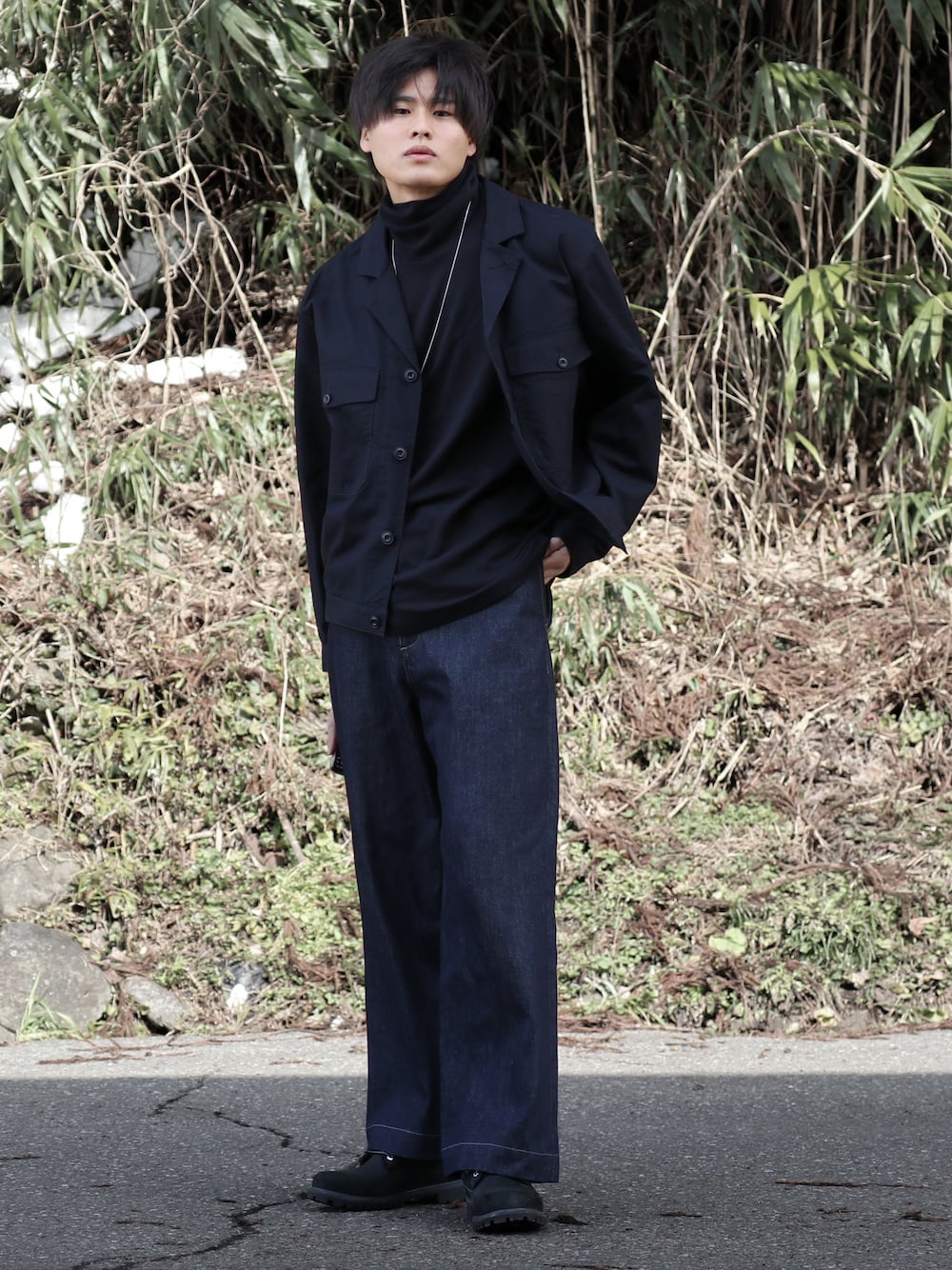 STUDIO NICHOLSON】THORNPROOF VOLUME お PANT