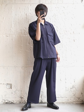 「LIDNM（リドム）のMULTI CHAIN BRACELET（ブレスレット）」を使った、やそさん（メンズ・181cm）の夏コーディネート