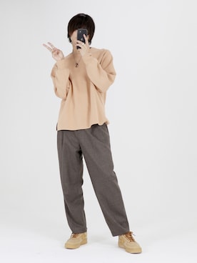 「秋トレンド2021」｜やそさん（メンズ・181cm）の秋コーディネート