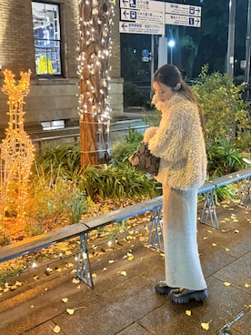 さだはるさん（レディース・166cm）の冬コーディネート