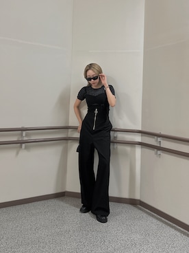 「LVEU.（ラブユ.）のアイテム」を使った、LVEU.さん（レディース・163cm）の秋コーディネート