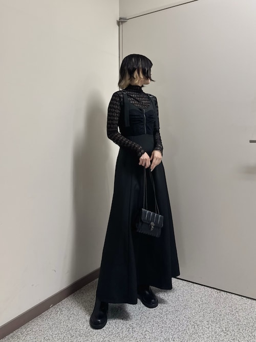 セール】【LVEU.】ジップビスチェフレアワンピース / ワンピース