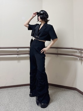 「LVEU.（ラブユ.）のアイテム」を使った、LVEU.さん（レディース・163cm）の春コーディネート