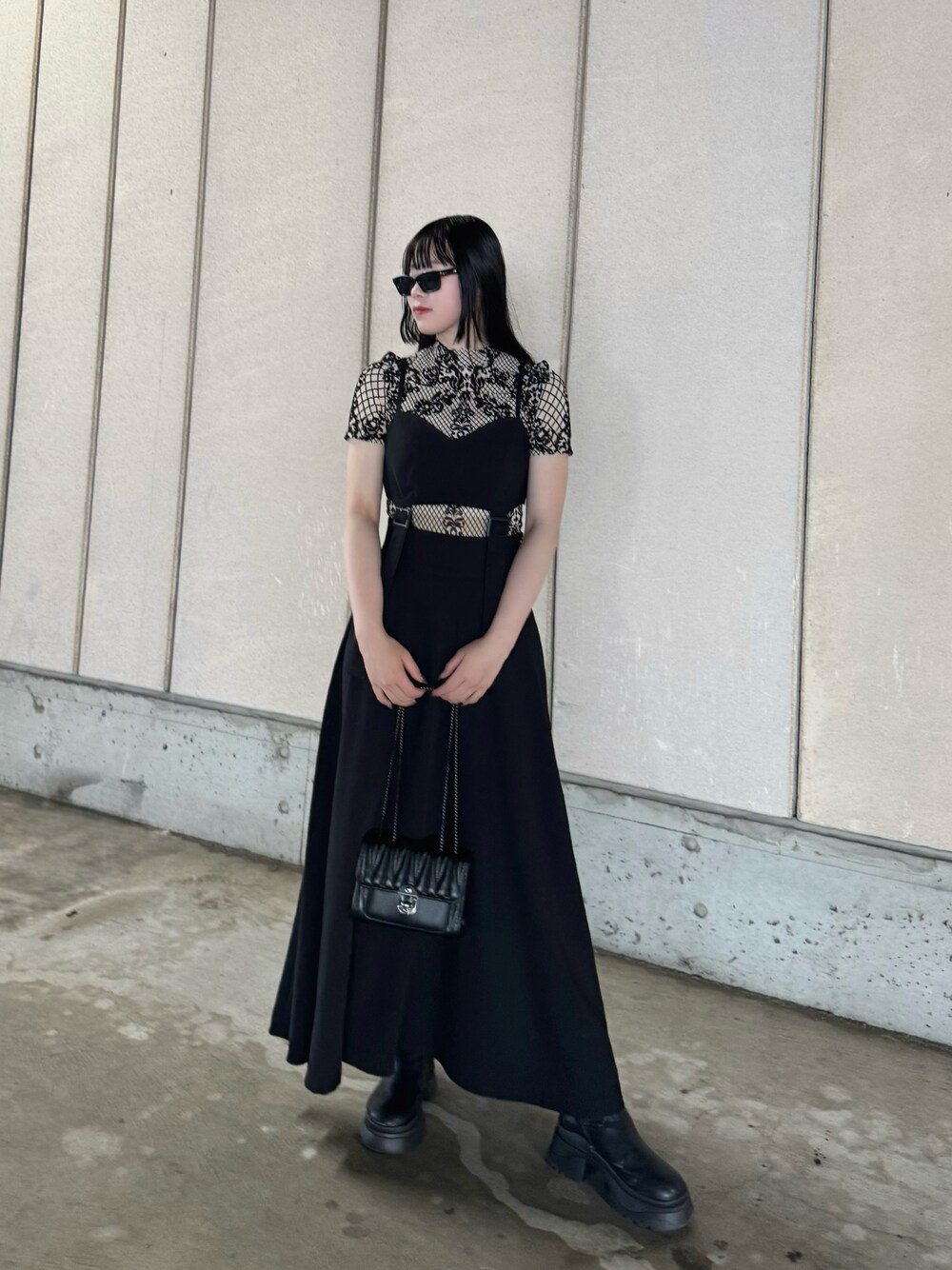 Ai × LVEU. オリジナルビスチェフレアワンピース セール】【LVEU.】オリジナルビスチェフレアワンピース