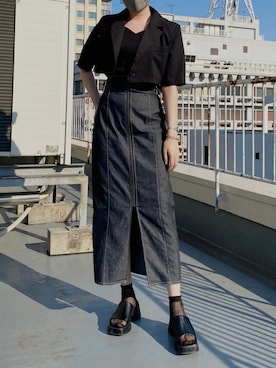 LVEU.さん（レディース・163cm）の夏コーディネート