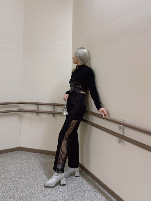 LVEU.】ブラカップデザインビスチェ / トップス インナー ブラトップ