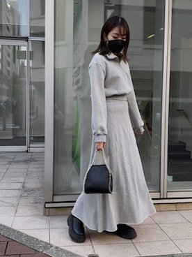 LVEU.さん（レディース・163cm）の冬コーディネート