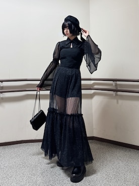 「LVEU.（ラブユ.）のアイテム」を使った、LVEU.さん（レディース・163cm）の春コーディネート