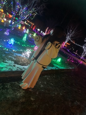 「apres jour mignon（アプレジュールミニョン）のアイテム（ブルゾン）」を使った、ゆんゆんさん（レディース・153cm）の冬コーディネート