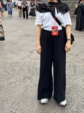 「ラフ」｜「アイテム（その他トップス）」を使った、Ricoさん（レディース・163cm）の秋コーディネート