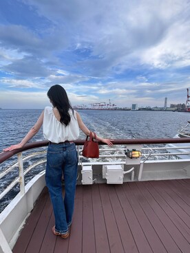 にゃんさん（レディース・167cm）の夏コーディネート