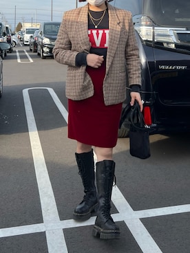 miyo_teさん（レディース・158cm）の冬コーディネート