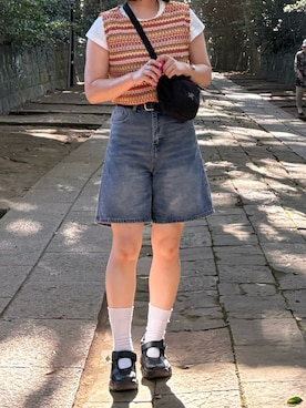 「アイテム（パンツ）」を使った、miyo_teさん（レディース・158cm・20代）の夏コーディネート