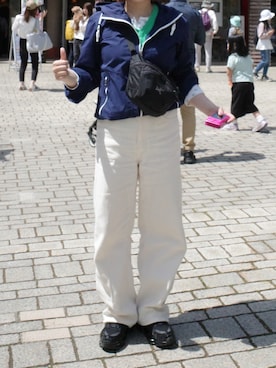 「マウンテンパーカー」｜miyo_teさん（レディース・158cm）の春コーディネート