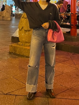 「ラコステ」｜miyo_teさん（レディース・158cm・20代）の秋コーディネート