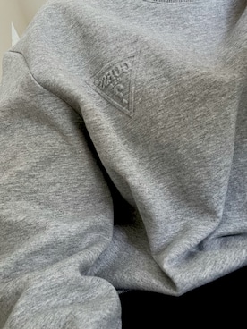 「Guess（ゲス）のアイテム（スウェット）」を使った、aynapiさん（レディース・156cm）の冬コーディネート