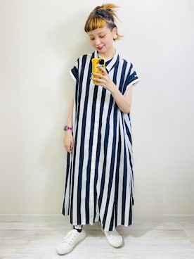 moratoriamu.さん（レディース・155cm）の夏コーディネート