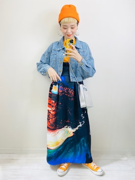 moratoriamu.さん（レディース・155cm）の春コーディネート