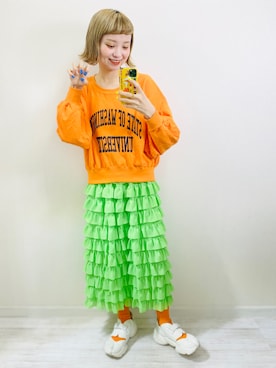 moratoriamu.さん（レディース・155cm）の秋コーディネート