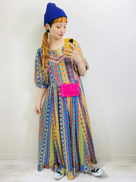 moratoriamu.さん（レディース・155cm）の夏コーディネート