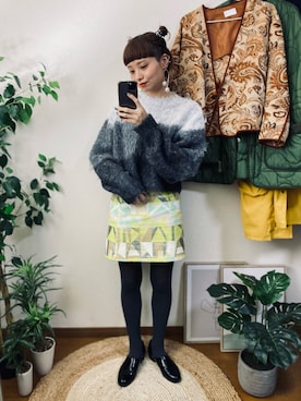 「マイベストコーデ2023」｜「アイテム（その他シューズ）」を使った、moratoriamu.さん（レディース・155cm）の冬コーディネート