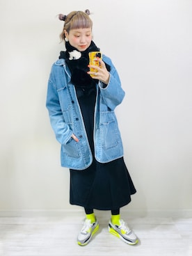 moratoriamu.さん（レディース・155cm）の冬コーディネート