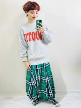 moratoriamu.さん（レディース・155cm）の秋コーディネート