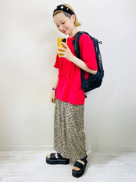 moratoriamu.さん（レディース・155cm）の夏コーディネート