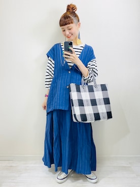 moratoriamu.さん（レディース・155cm）の夏コーディネート