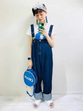 「aquvii（アクビ）のアイテム」を使った、moratoriamu.さん（レディース・155cm）の秋コーディネート