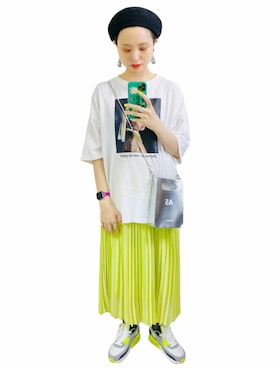 moratoriamu.さん（レディース・155cm）の夏コーディネート