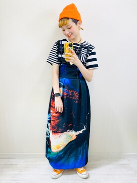 moratoriamu.さん（レディース・155cm）の夏コーディネート