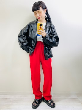 moratoriamu.さん（レディース・155cm）の春コーディネート