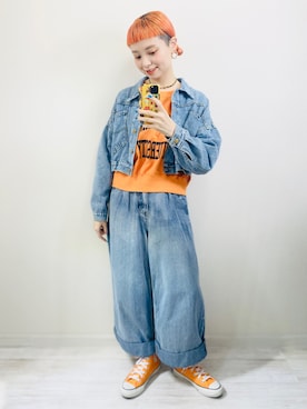 moratoriamu.さん（レディース・155cm）の春コーディネート