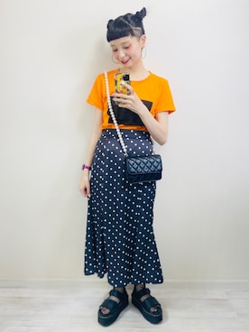 moratoriamu.さん（レディース・155cm）の夏コーディネート