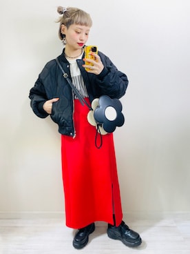 moratoriamu.さん(レディース・155cm)の冬コーディネート