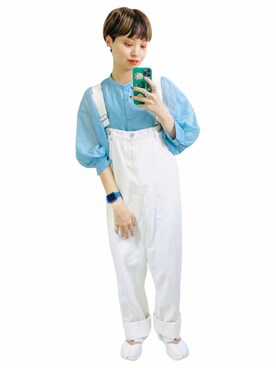 moratoriamu.さん（レディース・155cm）の夏コーディネート