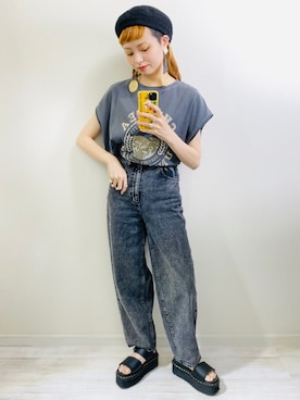 moratoriamu.さん（レディース・155cm）の夏コーディネート