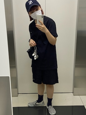 「アイテム（ソックス/靴下）」を使った、ayaneさん（レディース・158cm・20代）の夏コーディネート