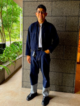 「サイドゴアブーツ」｜ZUさん（メンズ・175cm）の秋コーディネート