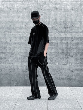 「oversize」｜Bozさん（メンズ・183cm）の夏コーディネート