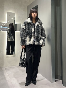 「アイテム（その他アウター）」を使った、ナナさん（レディース・169cm）の秋コーディネート