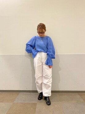 にこ。さん（レディース・154cm）の春コーディネート