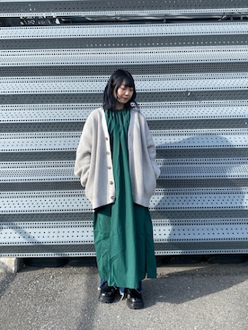 にこ。さん（レディース・154cm）の冬コーディネート