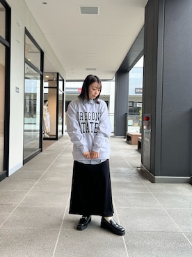 「CPCM」｜「アイテム（ワンピース/ドレス）」を使った、にこ。さん（レディース・154cm）の秋コーディネート