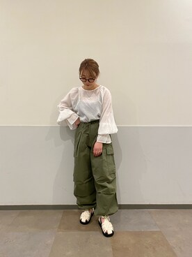 にこ。さん（レディース・154cm）の春コーディネート