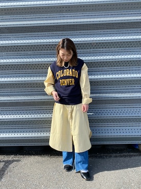 にこ。さん(レディース・154cm)の春コーディネート