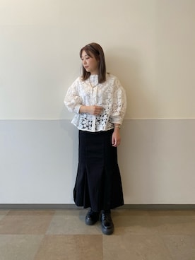 にこ。さん(レディース・154cm)の春コーディネート