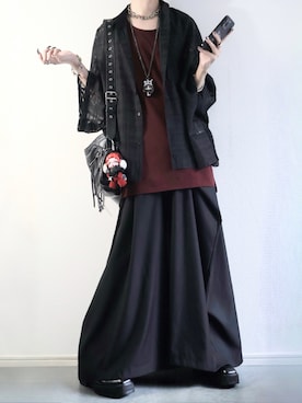 「ERAR（エラー）のアイテム」を使った、らいさん（メンズ・170cm）の春コーディネート